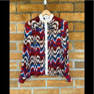 Parker silk blouse small